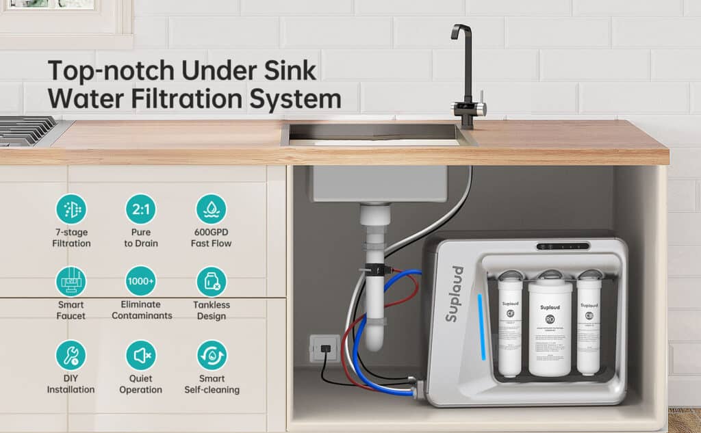 RO filtering purifiers